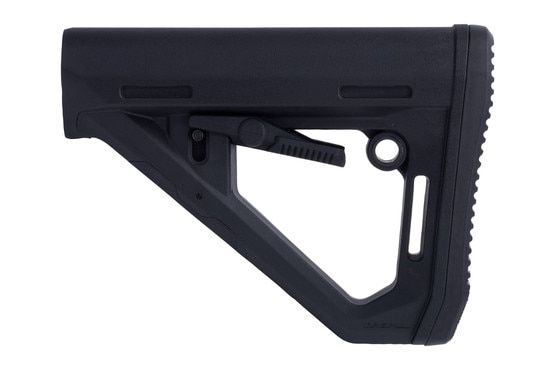 Drop-in Carbine replacement stock for AR-15, black.